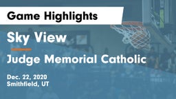 Sky View  vs Judge Memorial Catholic  Game Highlights - Dec. 22, 2020