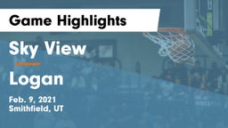 Sky View  vs Logan  Game Highlights - Feb. 9, 2021