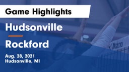 Hudsonville  vs Rockford Game Highlights - Aug. 28, 2021