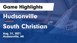 Hudsonville  vs South Christian  Game Highlights - Aug. 31, 2021