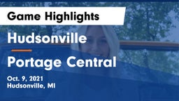 Hudsonville  vs Portage Central Game Highlights - Oct. 9, 2021