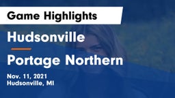 Hudsonville  vs Portage Northern  Game Highlights - Nov. 11, 2021