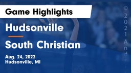 Hudsonville  vs South Christian Game Highlights - Aug. 24, 2022