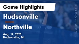Hudsonville  vs Northville  Game Highlights - Aug. 17, 2023