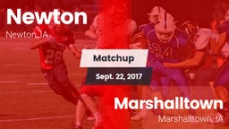 Matchup: Newton   vs. Marshalltown  2017