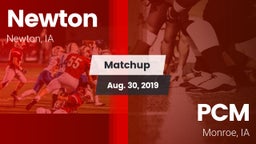 Matchup: Newton   vs. PCM  2019
