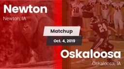 Matchup: Newton   vs. Oskaloosa  2019