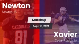 Matchup: Newton   vs. Xavier  2020