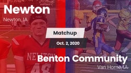 Matchup: Newton   vs. Benton Community 2020