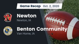 Recap: Newton   vs. Benton Community 2020