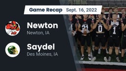 Recap: Newton   vs. Saydel  2022
