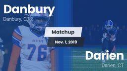 Matchup: Danbury  vs. Darien  2019