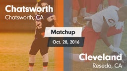 Matchup: Chatsworth High vs. Cleveland  2016