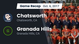 Recap: Chatsworth  vs. Granada Hills  2017