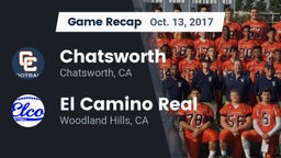 Recap: Chatsworth  vs. El Camino Real  2017