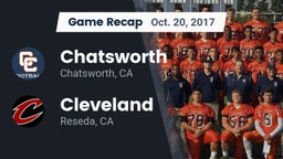 Recap: Chatsworth  vs. Cleveland  2017