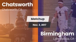 Matchup: Chatsworth High vs. Birmingham  2017