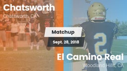 Matchup: Chatsworth High vs. El Camino Real  2018