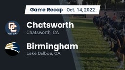 Recap: Chatsworth  vs. Birmingham  2022