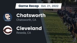 Recap: Chatsworth  vs. Cleveland  2022