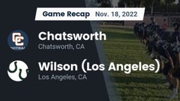 Recap: Chatsworth  vs. Wilson  (Los Angeles) 2022