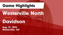 Westerville North  vs Davidson  Game Highlights - Aug. 27, 2022