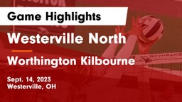 Westerville North  vs Worthington Kilbourne  Game Highlights - Sept. 14, 2023