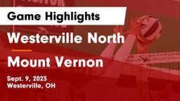 Westerville North  vs Mount Vernon  Game Highlights - Sept. 9, 2023