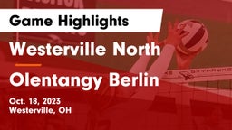 Westerville North  vs Olentangy Berlin  Game Highlights - Oct. 18, 2023