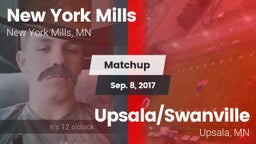 Matchup: New York Mills High  vs. Upsala/Swanville  2017