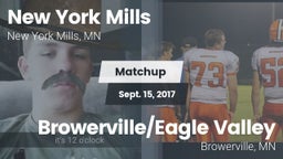 Matchup: New York Mills High  vs. Browerville/Eagle Valley  2017