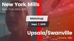 Matchup: New York Mills High  vs. Upsala/Swanville  2018