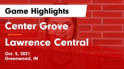 Center Grove  vs Lawrence Central  Game Highlights - Oct. 5, 2021