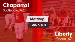 Matchup: Chaparral High vs. Liberty  2016