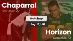 Matchup: Chaparral High vs. Horizon  2017