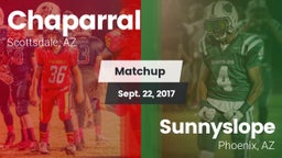 Matchup: Chaparral High vs. Sunnyslope  2017