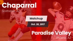 Matchup: Chaparral High vs. Paradise Valley  2017