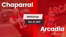 Matchup: Chaparral High vs. Arcadia  2017
