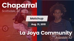 Matchup: Chaparral High vs. La Joya Community  2018