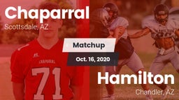 Matchup: Chaparral High vs. Hamilton  2020