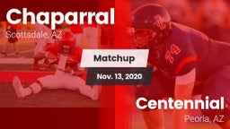 Matchup: Chaparral High vs. Centennial  2020