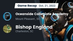 Recap: Oceanside Collegiate Academy vs. Bishop England  2022