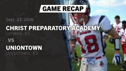 Recap: Christ Preparatory Academy vs. Uniontown  2016
