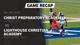 Recap: Christ Preparatory Academy vs. Lighthouse Christian Academy 2016