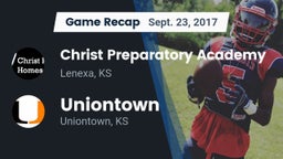 Recap: Christ Preparatory Academy vs. Uniontown  2017