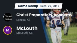 Recap: Christ Preparatory Academy vs. McLouth  2017