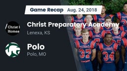 Recap: Christ Preparatory Academy vs. Polo  2018