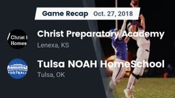 Recap: Christ Preparatory Academy vs. Tulsa NOAH HomeSchool  2018