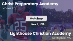 Matchup: Christ Preparatory vs. Lighthouse Christian Academy 2018