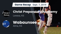 Recap: Christ Preparatory Academy vs. Wabaunsee  2019